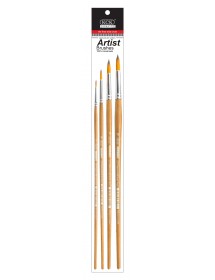 KCK Premium Round Long Handle Brush Set - BR 121R2-12